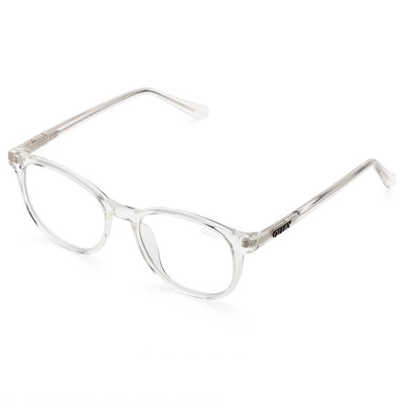 QUAY Blueprint Blue Light Glasses Clear Frame Bluelight Blocking Lens NWT - Picture 4 of 6